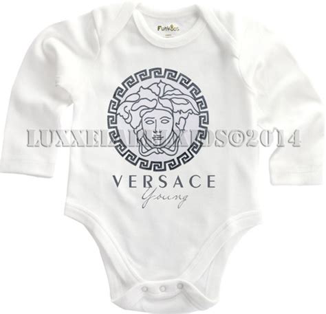 versace newborn onesie|versace clothing original.